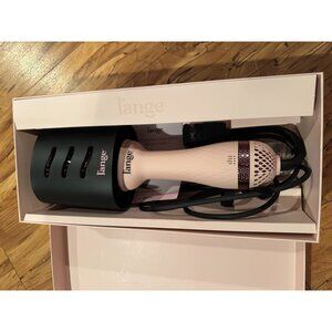 💕 L’ange Le Volume 75mm 2-in-1 Volumizing Brush Dryer – Light Pink – Gently Use